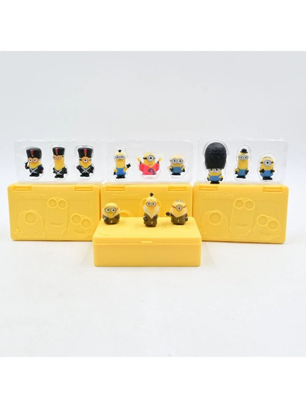 Despicable Me Micro Minions Movie Vive Le Minions Playsets Set Of 4